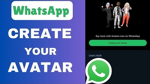 How To Create An Avatar On WhatsApp | Full Guide