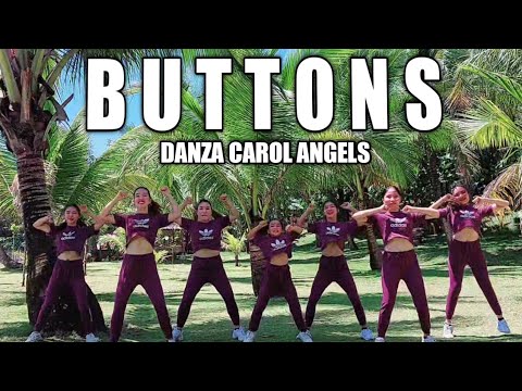 BUTTONS | KRZ Remix | Dance Workout feat. Danza Carol Angels/Siblings ...