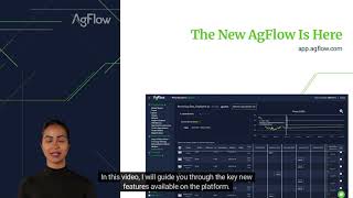 New Features. New AgFlow.