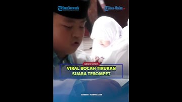 VIRAL BOCAH Tirukan Suara Terompet, Sound Dipakai Klub Sepak Bola Dunia❗