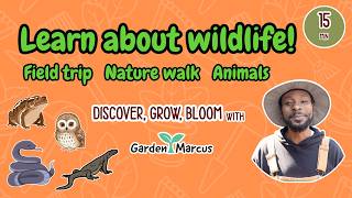 Nature Center Field Trip! | Wildlife | Nature Walk | Learn animals | Garden Marcus