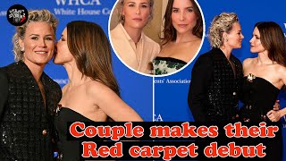 Sophia Bush & Ashlyn Harris appeared at the 2024 white house Correspondents as couple