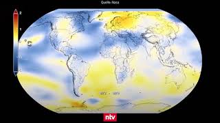 NASA: Visualisierung der Erderwärmung von 1880 bis 2018