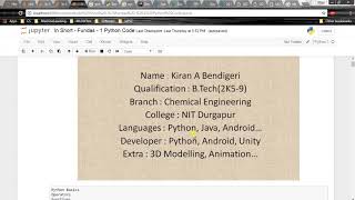 Programming Tutorials in  Kannada   3 - Python Code