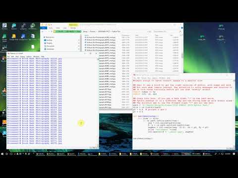 python photo script