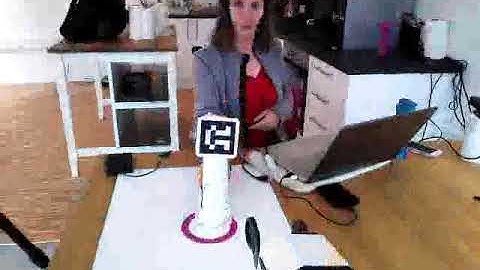 Aruco marker tracking with Tiago