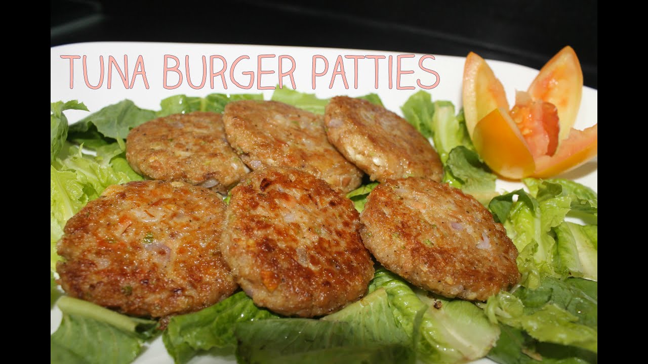 Easy to Make Tuna Burger Patties YouTube
