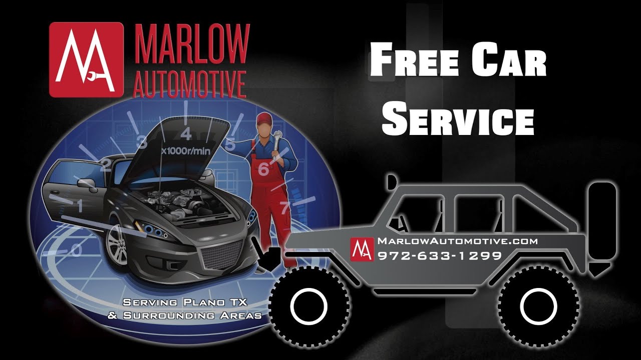 Free Car Service From Marlow Automotive In Plano TX YouTube