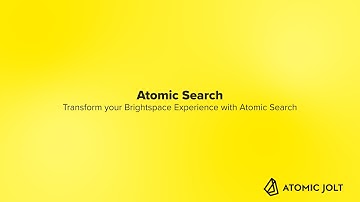 Atomic Search for Brightspace