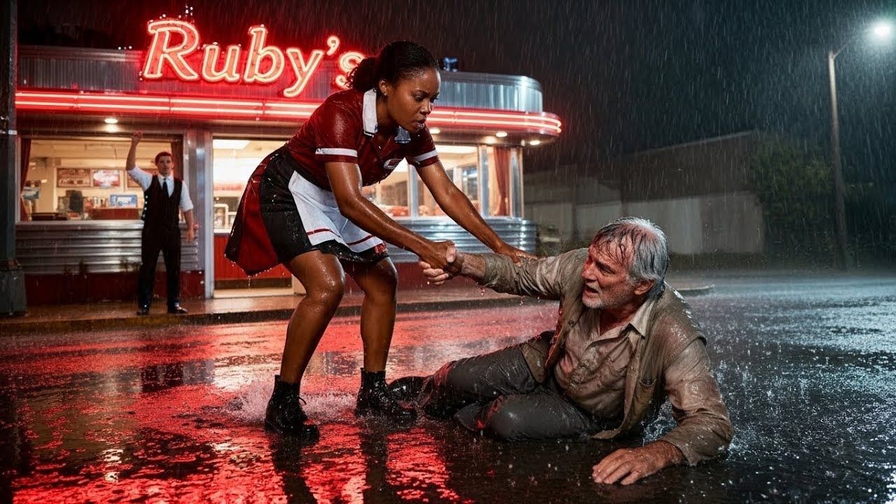 Poor Waitress Helped Elderly Man in Storm — Next Day, She Couldn't Believe What He Did