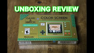 Legend of Zelda Game & Watch | Unboxing Review