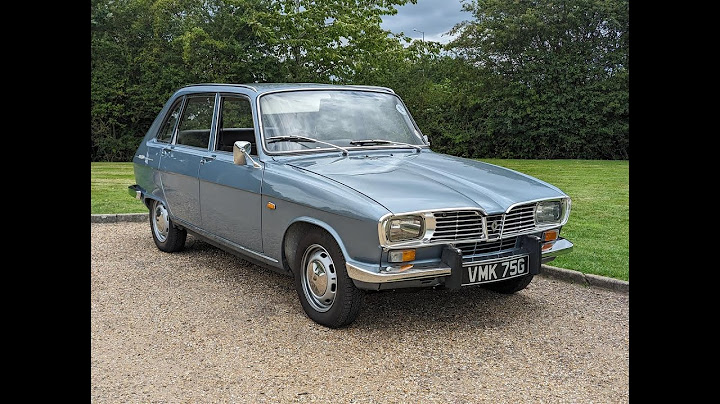 1968 RENAULT 16 TS
