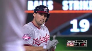 WSH@MIA: Zimmerman doubles in first AB after DL stint