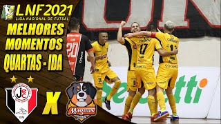 Quartas de Final | Melhores Momentos Joinville X Magnus | Jogo de Ida | LNF 2021 (06/11/2021)