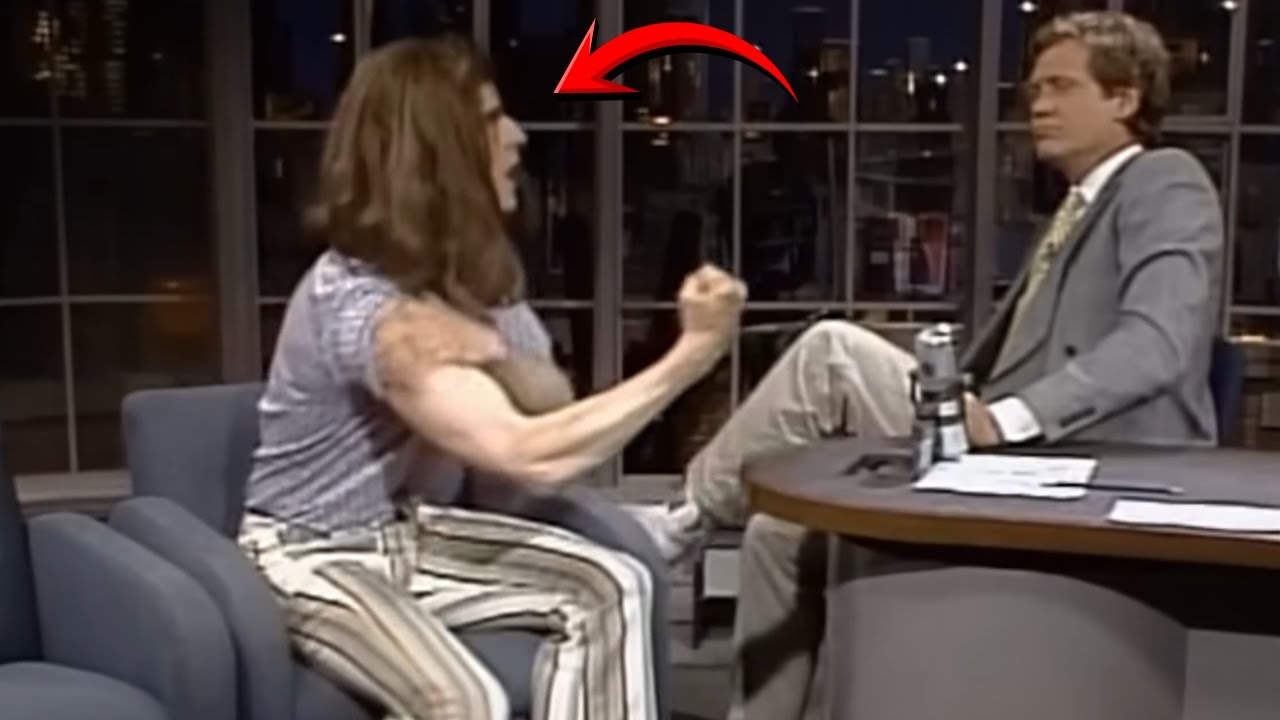 Why did Crispin Glover kick David Letterman in the face on NBC?