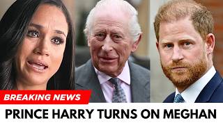SHOCKING: Prince Harry Distances Himself From Meghan During King Charles Peace Talks