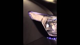 エーモンRGBカラー3連フラットLED使用