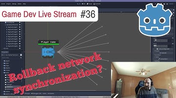 Game Dev Stream #36 - Rollback netcode in Godot