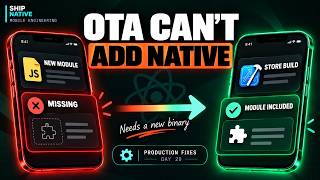 React Native Force Update vs OTA: Can Your Fix Run
