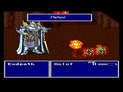 Final Fantasy V Galuf S Last Stand