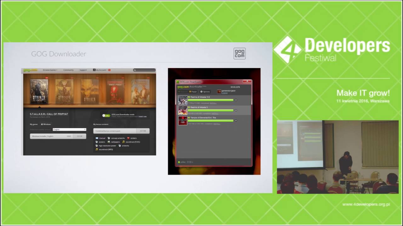 4Developers 2016: Dystrybucja gier w świecie online (Maciej Włodarkiewicz)