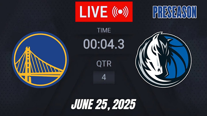 NBA LIVE! Mavericks vs Golden State Warriors | June 25, 2025 | Warriors vs Thunder 2K Preseason