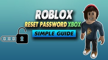 ROBLOX XBOX How To Reset Password - Simple Guide