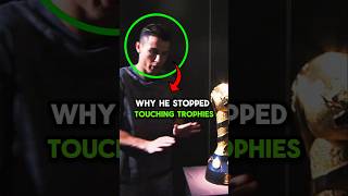 Real reason why Ronaldo doesnt Touch Trophies!