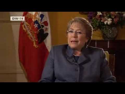 Video: Chiles nuvarande president är Michelle Bachelet