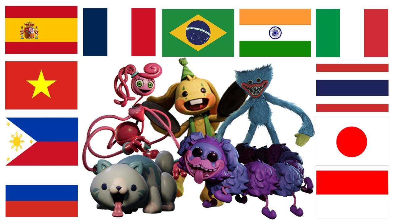 Poppy Playtime глава 2 на разных языках ​