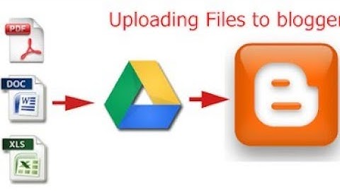 How to Upload PDF and Related Files on Blogger – Step-by-Step Guide