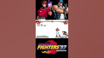 [AGS] Orochi Chris vs Clark🎮🎮🎮 (KOF 97) #viral #kof #shorts #fightinggames