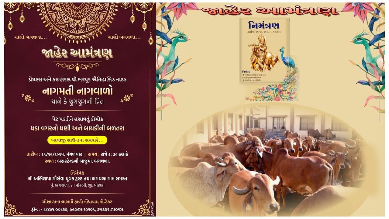 NATAK II NAGMATI NAGVADO II 2025 II BAGATHALA II Live II Ravi Digital Studio