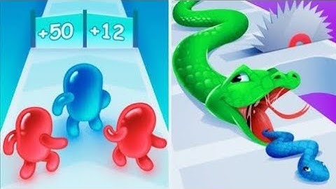 Snake Run vs Join Blob Clash – Epic Funny Race | Blob Game Showdown!