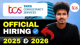 TCS Free Hiring 2025 &amp; 2026 | TCS Recruitment | TCS Off Campus Hiring | TCS Freshers Jobs 2025