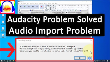 How to Solve Audio Import Problem in Audacity? | Solved