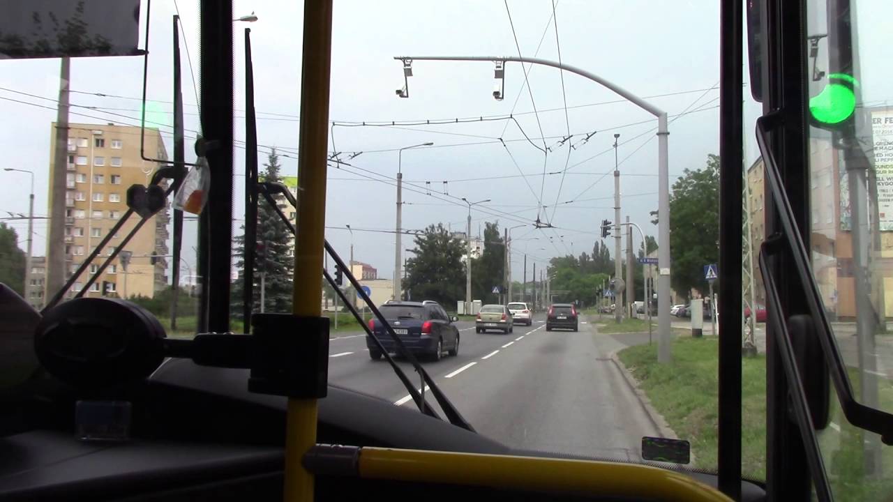 Gdynia Trolleybus Ride Route 26 Cisowa Sibeliusa to Orłowo SKM Solaris Trollino 12T