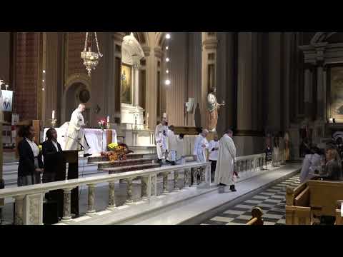 Gesu School Mass with Archbishop Perez, "God Has Sure Been Good To Me"