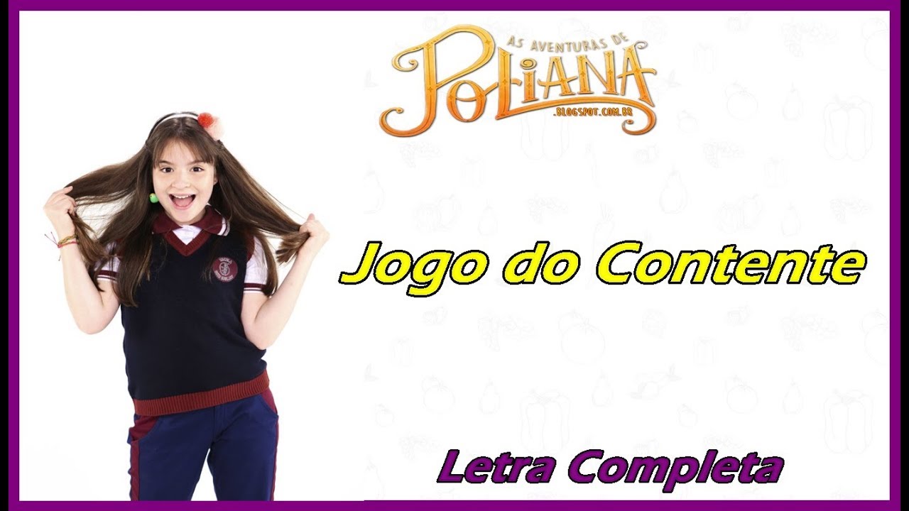 Jogo do contente Música Com - Letra