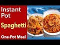 Instant Pot Spaghetti for Beginners