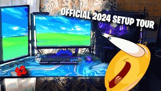 My OFFICIAL 2024 SETUP tour! (ft. Hand reveal)