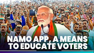 Namo App can be a medium of spreading positivity on digital platforms \& social media: PM Modi