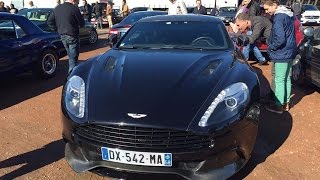 Cars & Coffee Lille: Vanquish, GT4, SLS AMG & More!