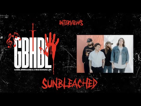 Josh Baker (vocals) of Sunbleached Interview