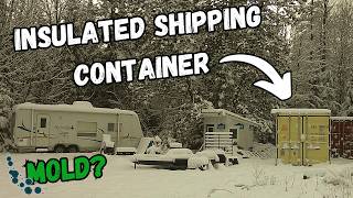 What Happened Inside My Shipping Container After a Snowy Winter?