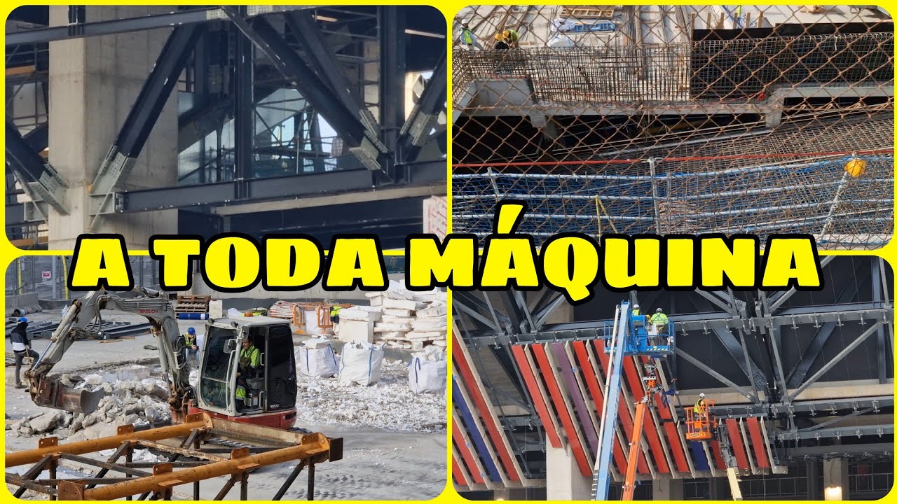 🔴OBRAS CAMP NOU (12 de Diciembre)⚠️Antes de un partido con mucha actividad 