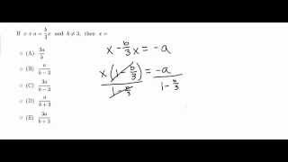 MDTP Calculus Readiness Test: Solution to Question 32 (Updated)