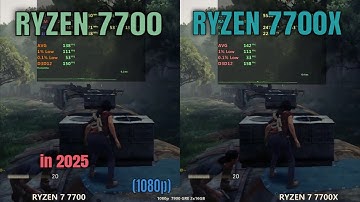Ryzen 7700x vs Ryzen 7700