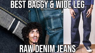 【BAON】Moeco Back Pocket Raw Wide Denim Pants 5 BEST BAGGY RAW DENIM AND WIDE LEG RAW DENIM! - YouTube