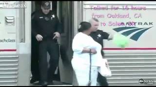 Loud Black Woman On Cell Phone Kicked Off Train
